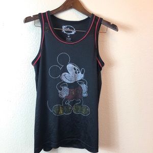 Vintage 80’s Mickey Mouse Jersey Tank Top